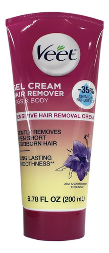 Veet Hair Removal Gel Cream Fórmula Para Pieles Sensibles - 