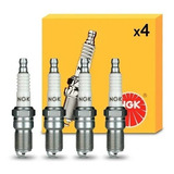 Jogo 4 Velas Ngk Gol Parati 1.8 8v Flex Desde 2005 - 2010 