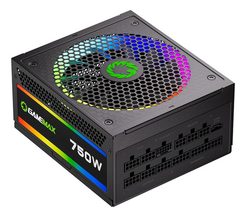 Fuente De Alimentación Argb Totalmente Modular Gamemax 750w