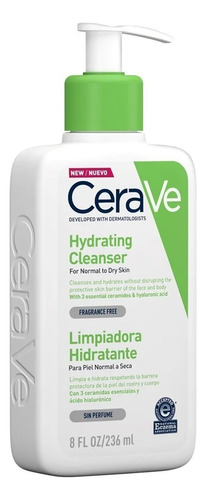 Cerave Limpiador Hidratante 236 Ml Cerave Piel Normal A Seca