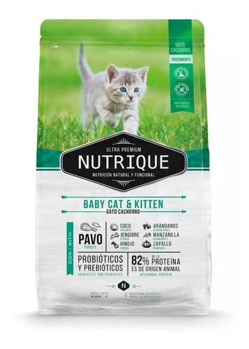 Nutrique Gato Baby Cat & Kitten X 2 Kg Kangoo Pet