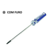 Chave Torx T8 T10 Com Furo Ps3 Ps4 Xbox 360 One Hd