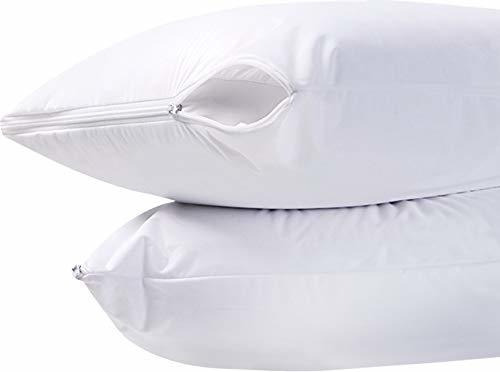 Funda De Almohada Impermeable Con Cremallera Elegante 