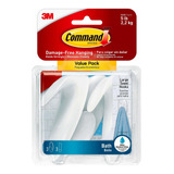 Command Bath17-3es, Ganchos Grandes Para Toalla, Pack De 3 G