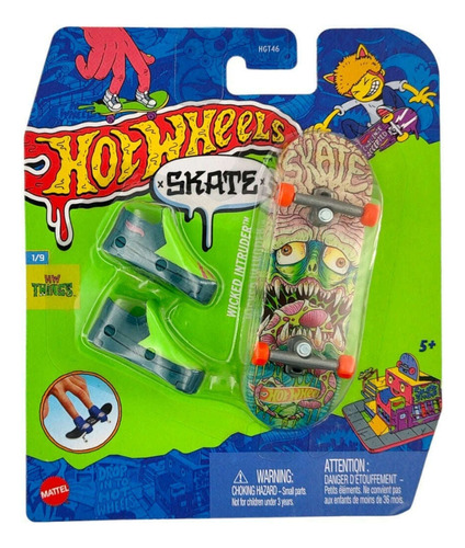 Hot Wheels Skate Multipack De Patineta Y Tenis Tony Hawk