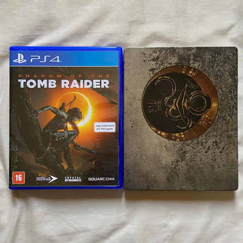 Jogo Shadow Of The Tomb Raider Ps4 Com Steelbook