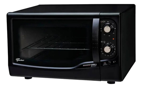 Forno Elétrico Fischer Gourmet Grill Bancada 44l Preto 127v