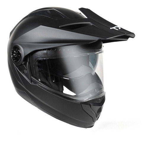 Casco Doble Proposito Techx2 Tx-909 Negro Rider One