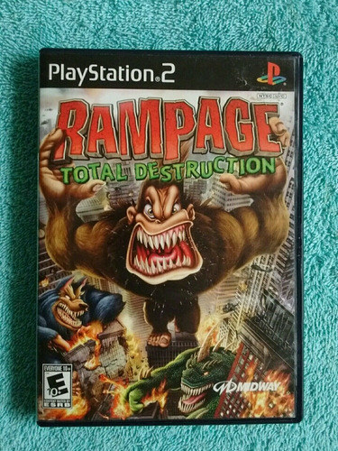 Juegos Ps2 Rampage 4 Total Destruction Fisico Original
