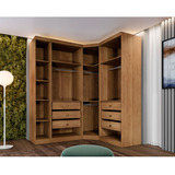 Closet Modulado Safira 009 Clic Moveis