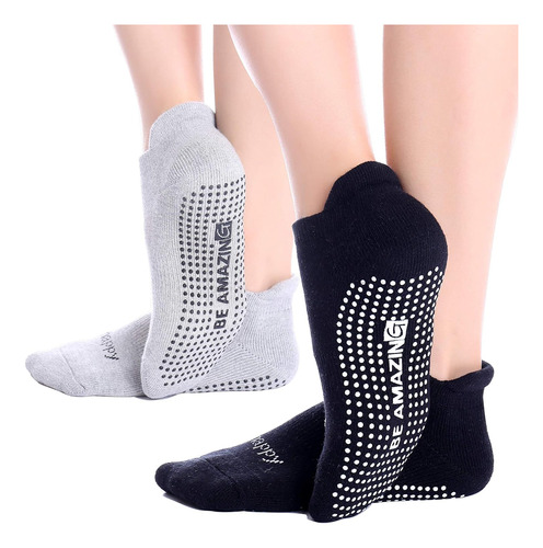 Non-slip Socks Yoga Barre Pilates Hospital Maternity Sock Ah