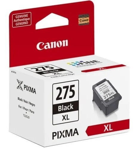 Cartucho De Tinta Negra Canon 275xl Original