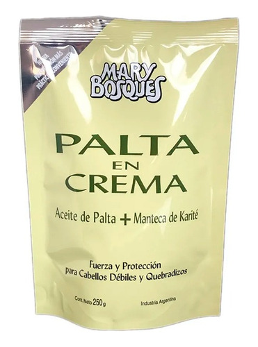 Palta En Crema Aceite De Palta Manteca Karite Mary Bosques