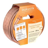 Cable Inakustik Para Parlantes 2x1,5 De 20mt 3021020