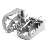 Pedalines Aluminio Anchos T-rex Honda Xr 250 Tornado Inox