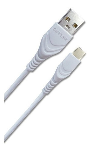 Cable Datos Skyway Tipo C Usb 2 Metros Celular Carga Rapida