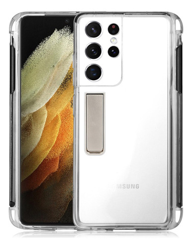 Funda Transparente Adecuada Para Samsung Galaxy S21 Ultra 5g