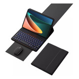 Funda Con Teclado Iluminado Y Mouse P/tablet Xiaomi Mi Pad 5