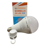 Bombillo Led Recargable 18w E27 Lexmana