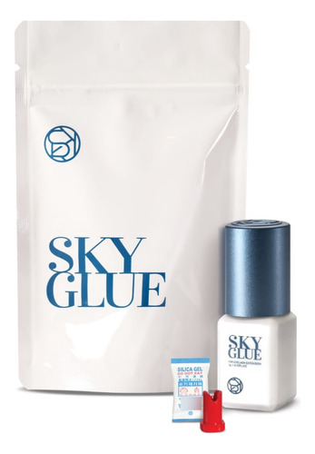 Nova Cola Sky Glue Ra01 5g Alongamento Cilios Profissional Cor Azul