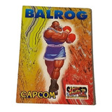 Balrog Card Capcom Super Street Fighter 2 Turbo Anos 90 