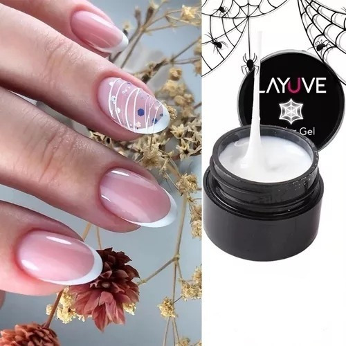 Spider Gel Blanco, Uñas Decoración Layuve 