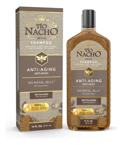 Tio Nacho Shampoo Apariencia Más Joven Revitaliza El Cabel.