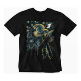 Camiseta Retro Final Fantasy Van Gogh Cuadro