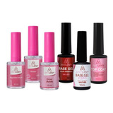 Regulador + Primers + Base Gel + Fiber + Top Coat - Anylovy