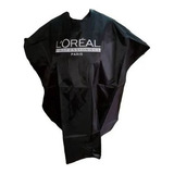 Loreal Capa Con Broches Peluquería Barbería Tela Impermeable