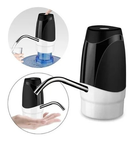 Dispensador De Agua Eléctrico Bomba Para Botellón Micro Usb Color Bicolor