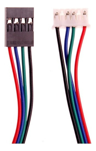 Cable 1m Para Ramps Motor Nema Fichas 4pin Dupont Y Ph2.0 3d