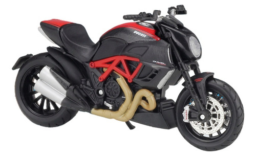 1:18 Ducati Ducati 848 Motocicleta Modelo De Aleación