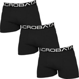 Pack X3 Boxer Acróbata 5086 De Algodón & Lycra Liso 