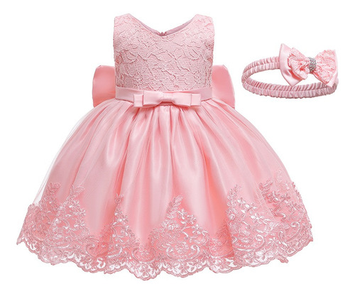 Vestido Elegante De Fiesta De Cumpleaños Para Niña