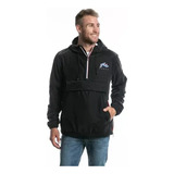 Campera Liviana Rusty Warchild Anorak Impermeable Negro