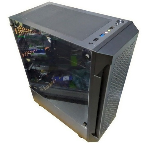 Caja Chasis Gabinete Atx Para Pc Gamer Unitec N1905