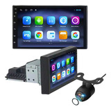 Multimidia Android 1din Carplay Wifi 7pol 2ram 64gb + Cam Ré