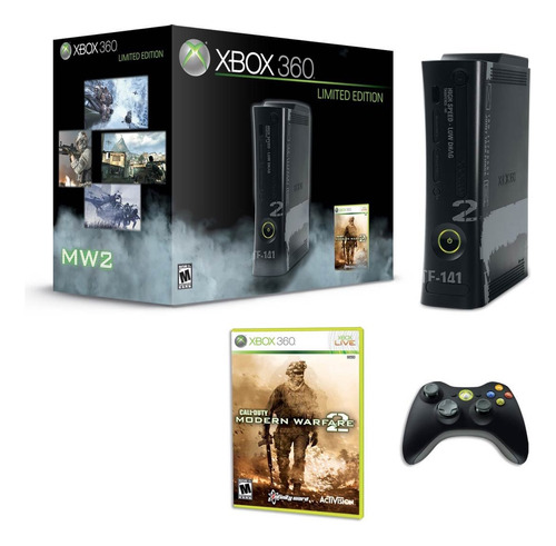 Xbox 360 Super Elite 250gb Modern Warfare 2 Limited Edition