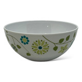 Set X12 Bowl Melamina Redondo Estampado Flores Chico