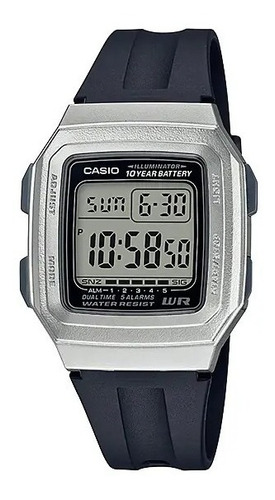 Reloj Casio F201wam-7  Crono Y Timer  Somos Tienda 