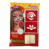 Maquillaje Artistico Pintafan Rojo Y Blanco