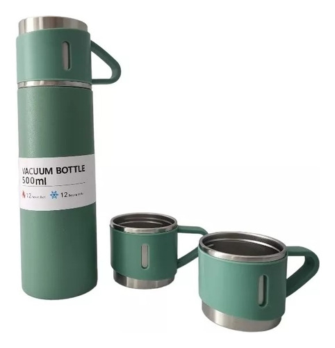 Set De Termo Y Tazas Termicas Para Viaje Camping 