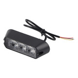 Lámpara Intermitente De Emergencia De 3 Led Para Coche Y Cam