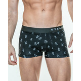 Boxer Hombre Eyelit Algodón Estampado Art. 500