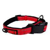 Collar De Nylon Kong, Pequeño, Rojo, Para Perros, Color Rojo, Talla S