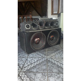 Audio Bomber Bicho Papao 15 600rms + 4 Driver + 2 Twitter