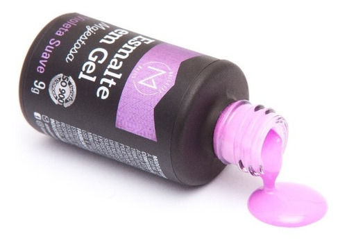 Esmalte Em Gel Linha Majestosa 9g - Majestic Nails Cor Violeta Suave - Majestosa