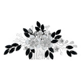 Xiaery Peineta Decorativa Flower Elements For Mujeres Y