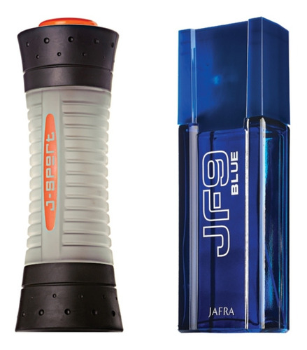 Jafra J-sport & Jf9 Blue Original Set De 2 Perfumes